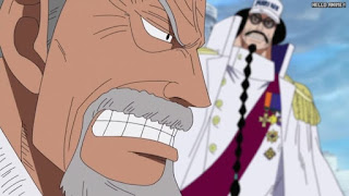 ワンピースアニメ 頂上戦争編 466話 ガープ | ONE PIECE Episode 466