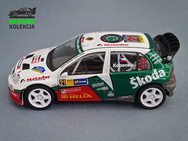 Abrex Škoda Fabia WRC Rally Argentina 2005