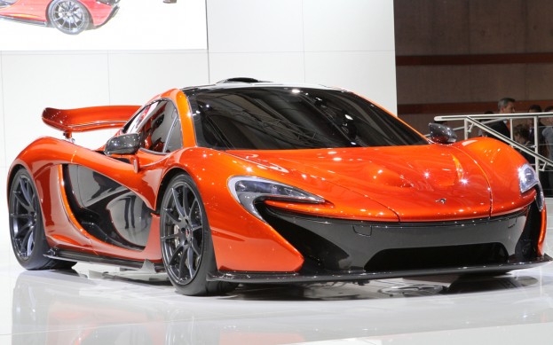 2012 McLaren P1 At Paris Motor Show