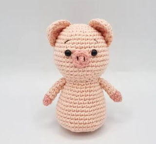 PATRON GRATIS CERDO AMIGURUMI 50822