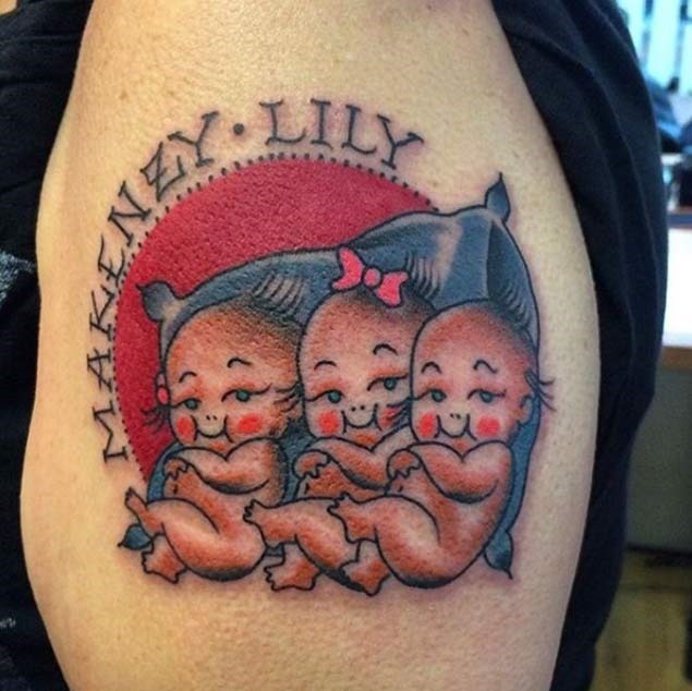 Brilhante Bebe Tatuagens Para Apenas O Maior Orgulho Dos Pais Tatuagem