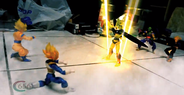 stop motion dragon ball z