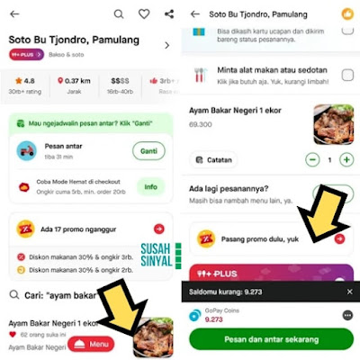 Tukarkan Kode Promo Voucher di Aplikasi GoJek