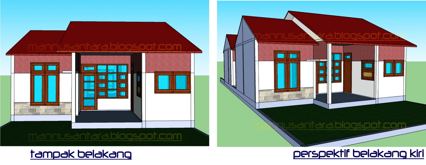 109 Gambar Rumah Minimalis 2 Lantai Bagian Belakang Gambar Desain