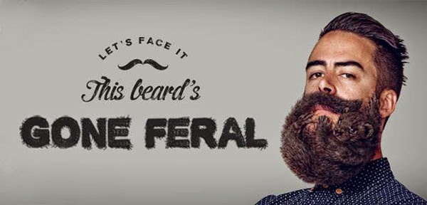 Happiness is... design & advertising - Schick NZ Free Your Beard campaign