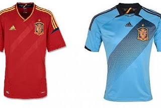 Kostum Spanyol Euro 2012