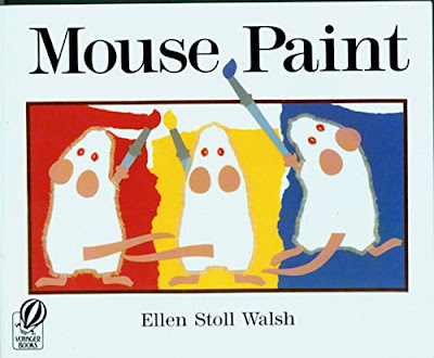 Mouse Paint, part of children's book review list about mice