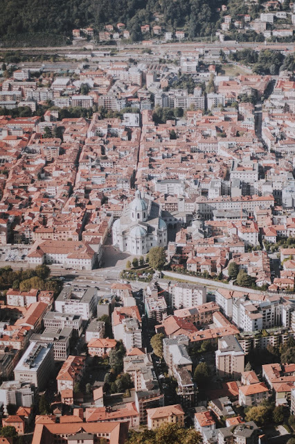 Vista sobre a cidade do Como