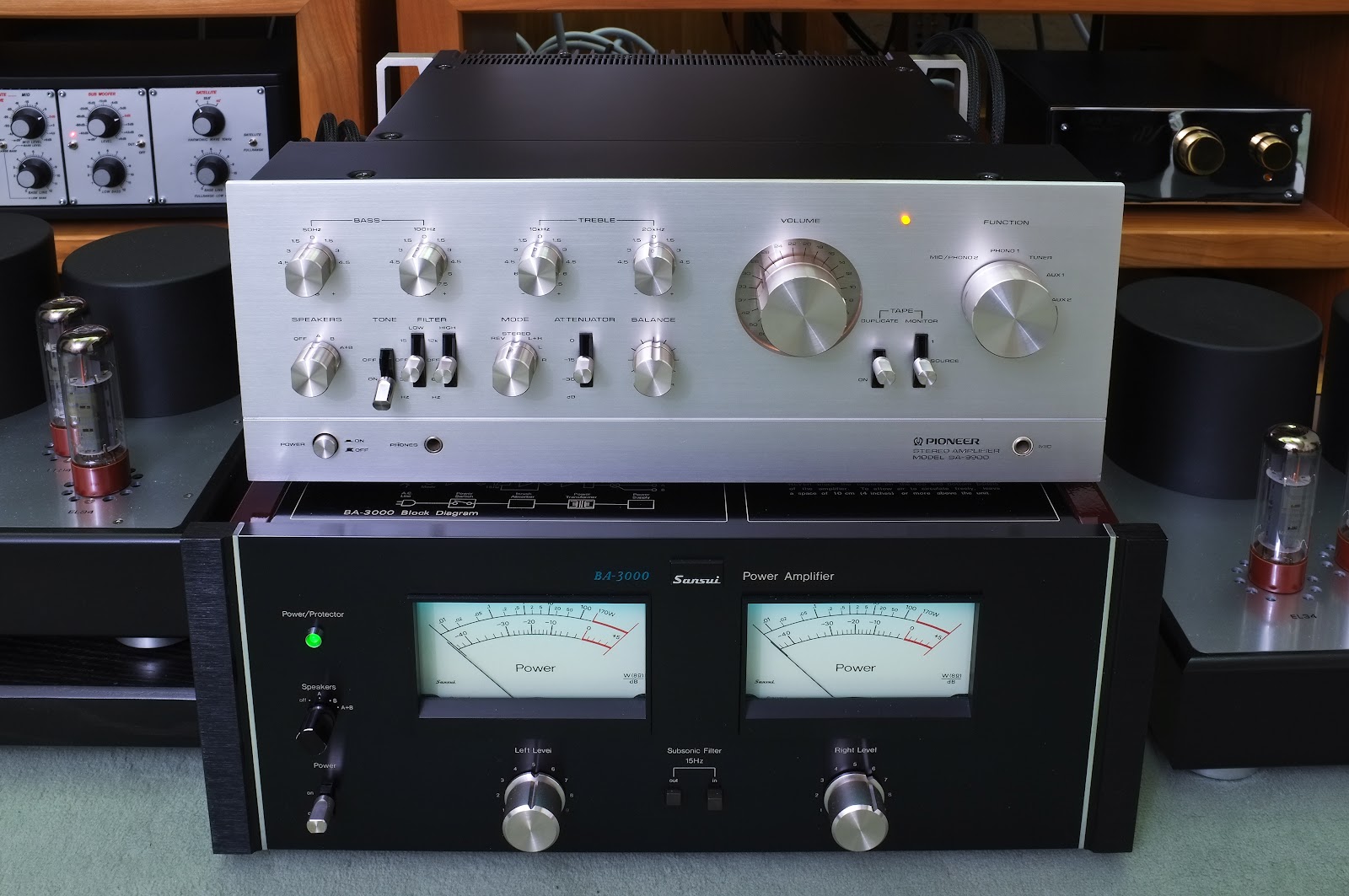 Golden Age Of Audio PIONEER Model SA 9900 Stereo Amplifier