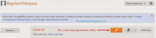 Cara Posting Artikel di Blog Baru
