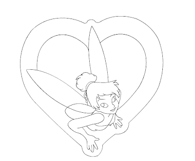 tinkerbell coloring pages