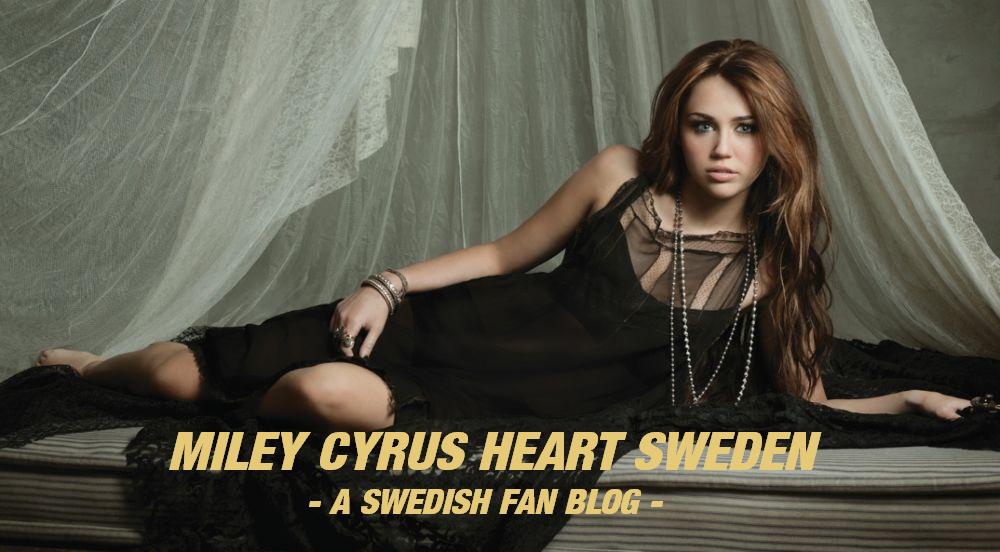 Miley Cyrus Swedish Fanblog
