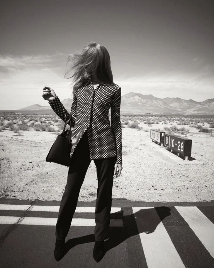 Neiman Marcus Resort 2014 Lookbook featuring Anna Selezneva