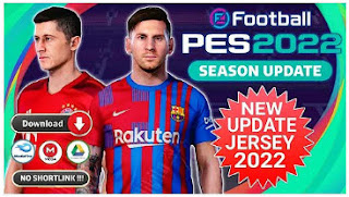 Download NEW RELEASE!! eFootball PES 2022 PPSSPP TM ARTS New Update Jersey Season 2022 & Best Graphics New Real Face