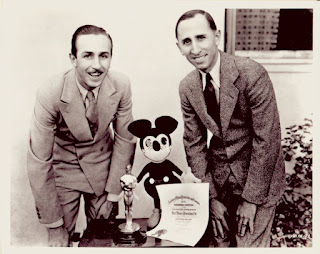 Walt e Roy Disney, donos dos estúdios Disney