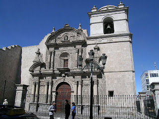 Fachada de la Iglesia de la Compañía