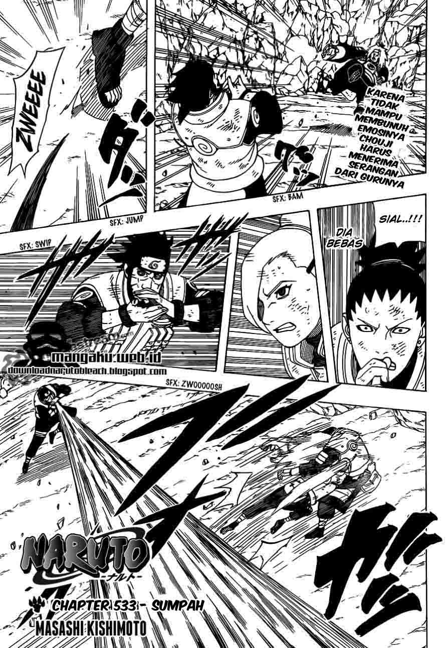 Naruto 533 page 1