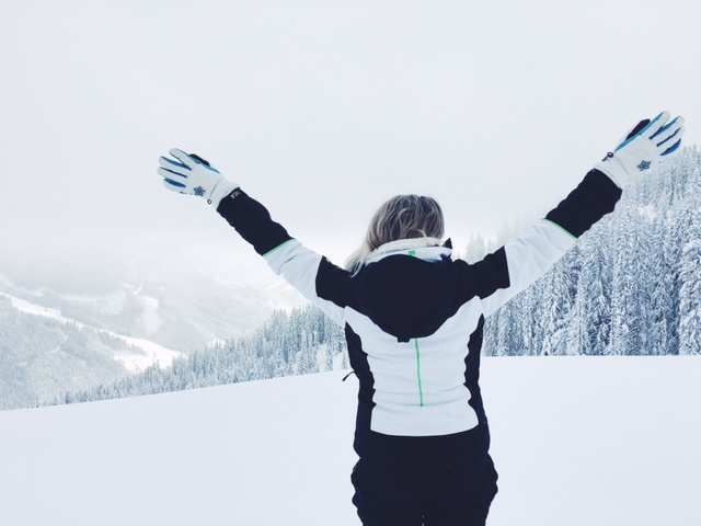 skiing in austria