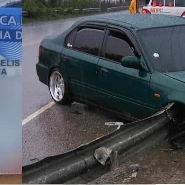 A joven de 29 años se le desprendió una pierna tras chocar con baranda, ocurrió hoy en San Juan. 