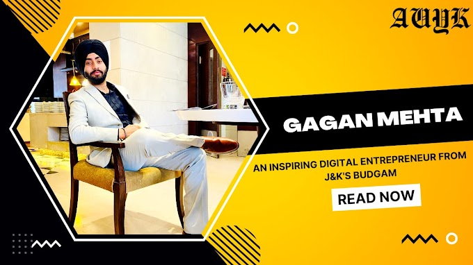 Gagandeep Singh Mehta : An inspiring Digital Entrepreneur from J&k's Budgam