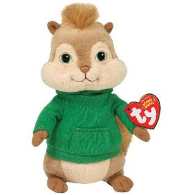 Pre-kindergarten toys - Ty Beanie Baby - Theodore - Alvin and the Chipmunks