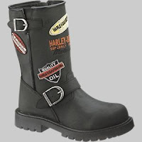 Kid Boots Harley Davidson