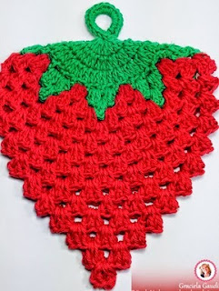 PATRON AGARRADERA FRESA DE CROCHET