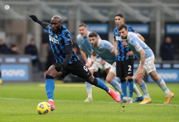 Serie A: l'Inter supera 3-1 la Lazio ed è prima in classifica