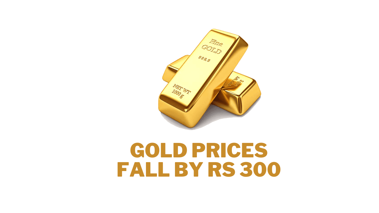 Gold price drops by Rs 300 per tola on Friday