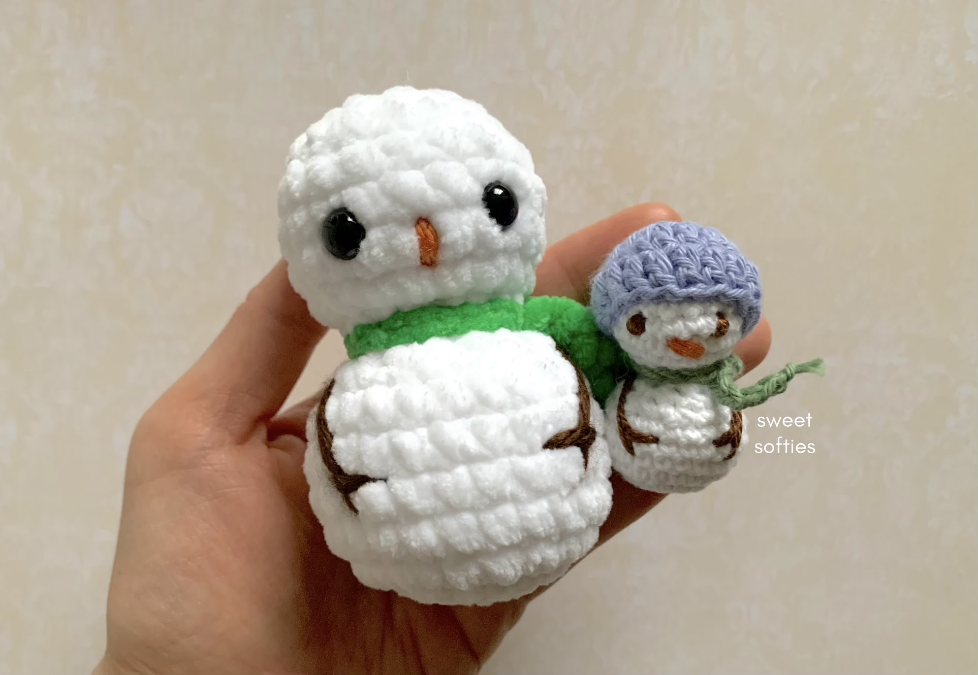 Jolly the Snowman Amigurumi Kit – Snacksies Handicraft