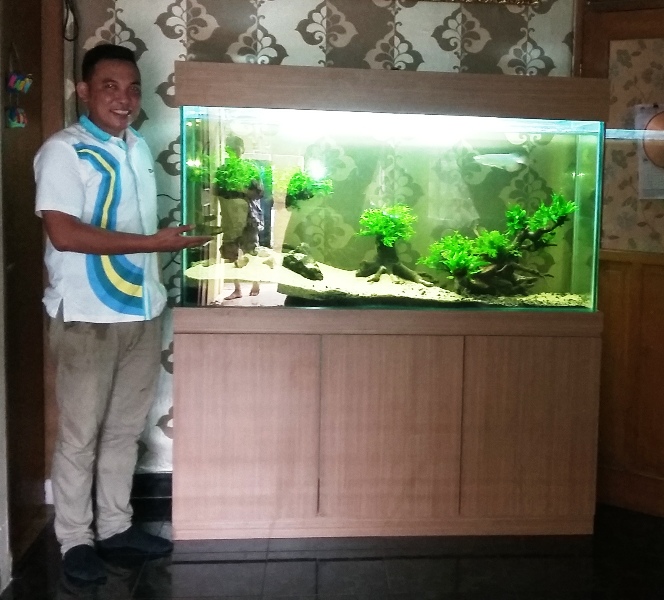 PABRIK AQUARIUM  FOFO FOTO DOKUMENTASI PEMBUATAN 