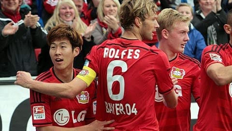 Chúc mừng Leverkusen