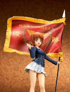 Nishizumi Miho Senshadou Zenkoku Koukou Ikuhirukei Yuushouki ver. 1/7 de Girls und Panzer der Film - Ques Q