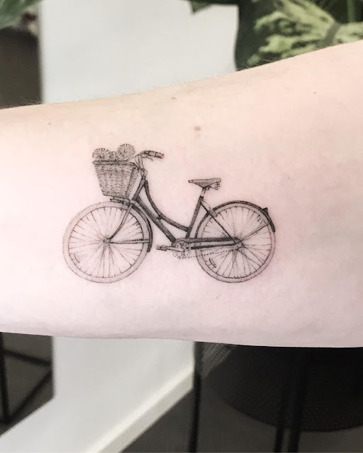 Tatuagem de bicicleta 