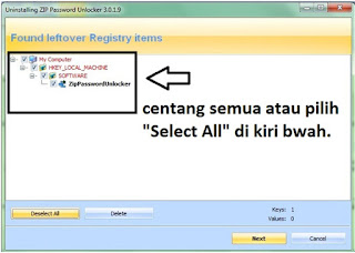 cara menghapus atau meng-uninstal file tuntas hingga ke registry menggunakan revo uninstaler pro