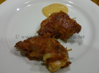 Bacon Wrapped Prawns continental food at Ballygunge South Kolkata restaurants