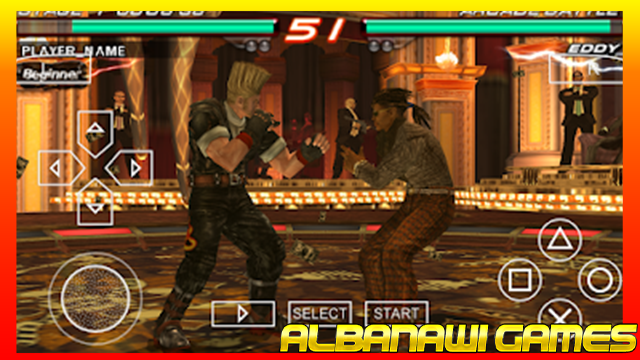 تحميل لعبة Tekken 6 لاجهزة psp ومحاكي ppsspp من الميديا فاير