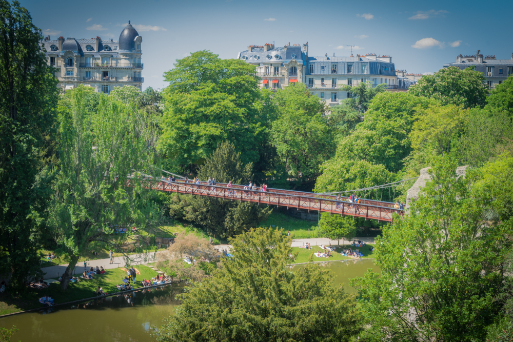 Parc des Buttes-Chaumont.