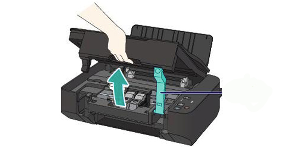 change cartridges canon MP230