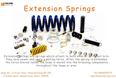 Extension Springs - Kalyani springs