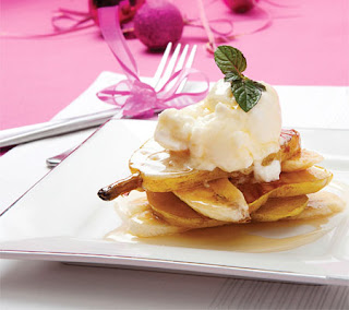 Grilled Fruit and Ricotta Stacks Recipe