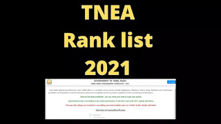 TAMIL NADU ENGINEERING ADMISSION Tamil Nadu Engineering Admissions 2021 (TNEA 2021) is a complete online process includes