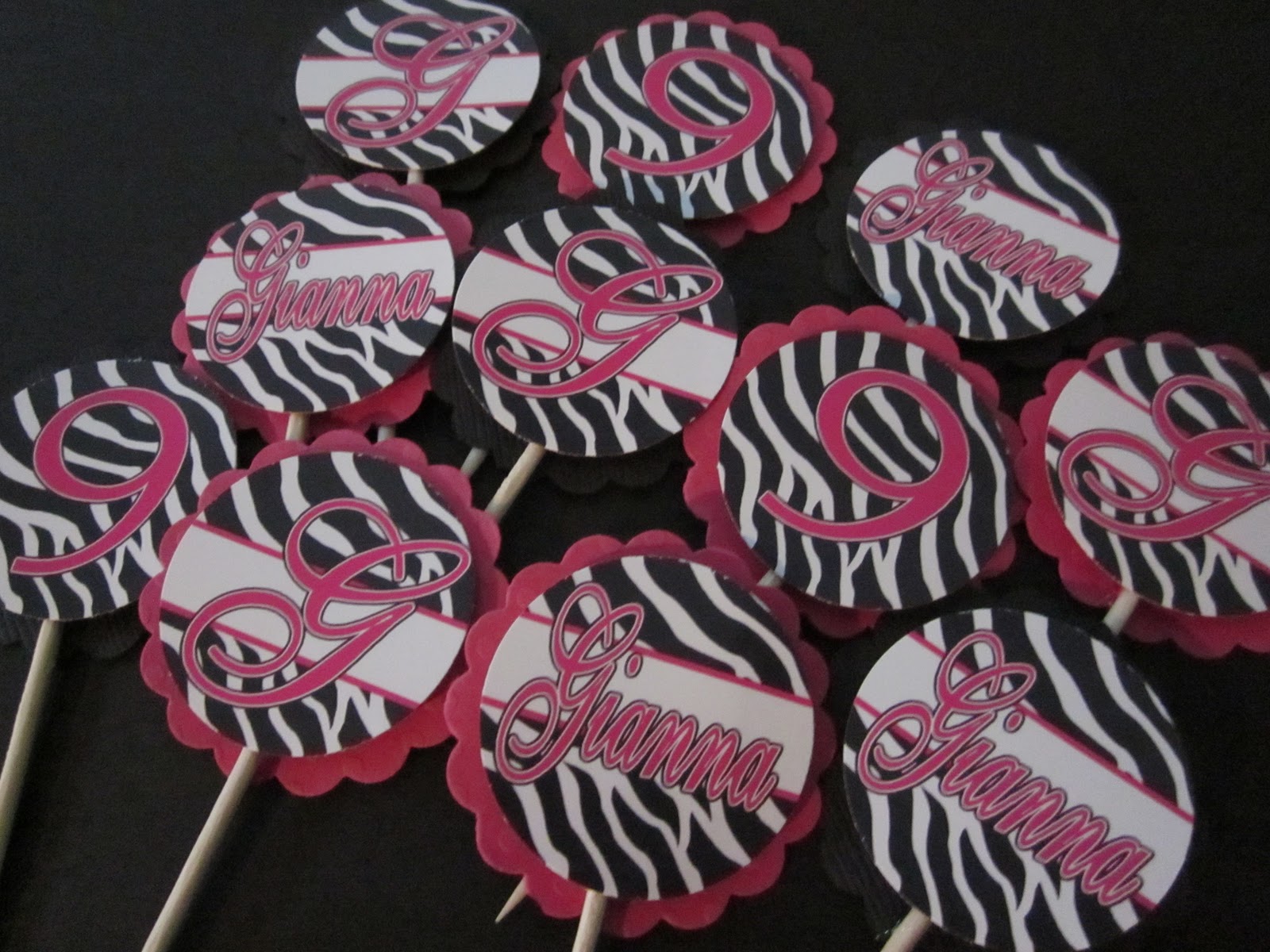 How To Make Zebra Print Cupcakes