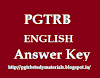 PGTRB English Answer keys