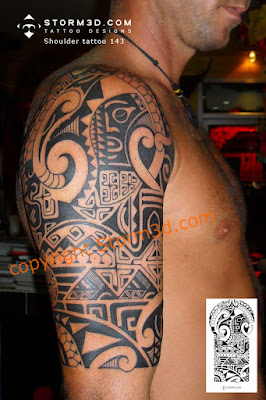 polynesian shoulder tattoo 143 tribal photos pictures sleeve