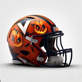 Virginia Cavaliers Halloween Concept Helmets