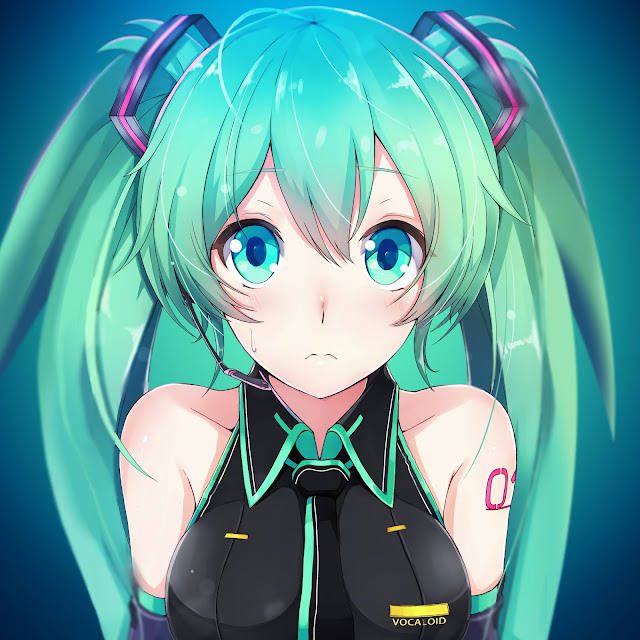 Hatsune Miku Anime Desktop Wallpaper