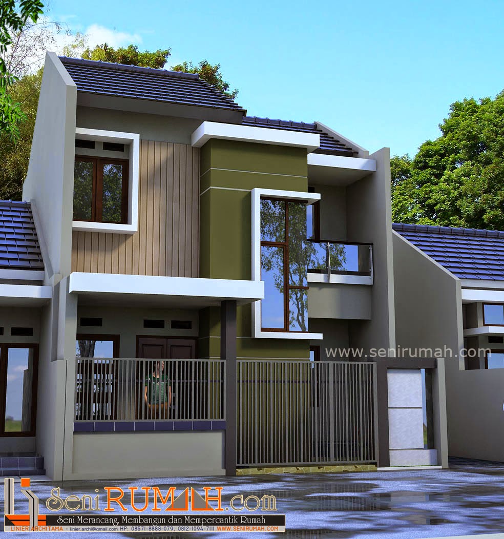 Download 50 Desain Rumah 2 Lantai Luas Tanah 80m2 Terupdate