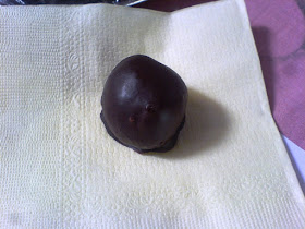 This Week at the Farmer's Market - Sesame balls with chocolate coating
