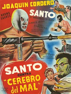 Película - Santo contra cerebro del mal (1961)